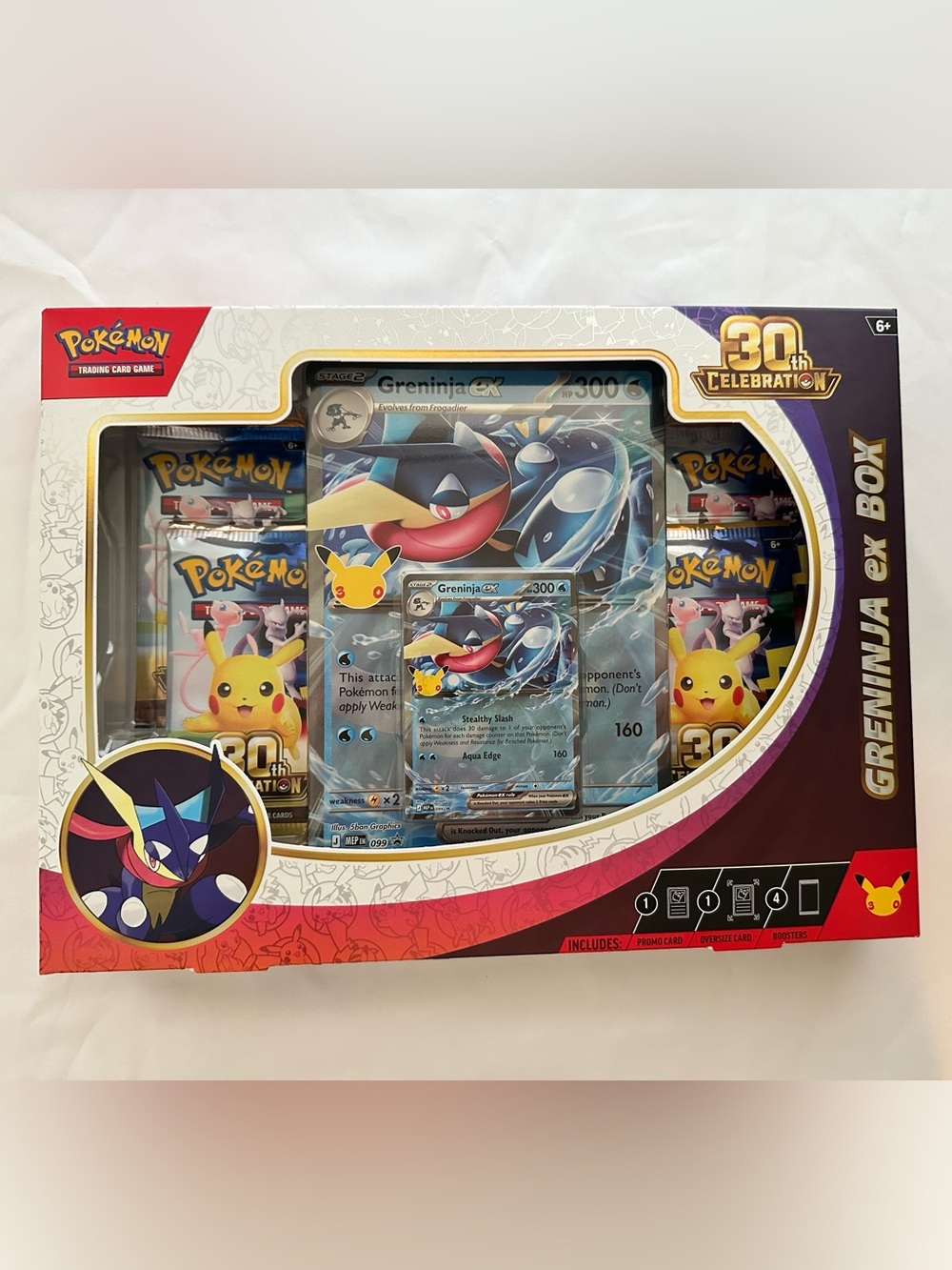 Greninja-GX 30th Celebration Collectible Box - Blue